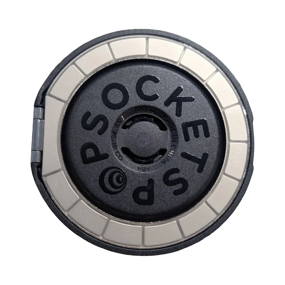 17-R PopSockets Magsafe Kick-out Phone Grip - Black DND Reading (Referb) ⬇️‎